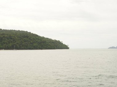 Yazın tropik Tayland kıyıları