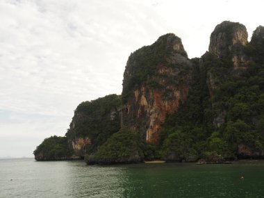 Yazın tropik Tayland kıyıları