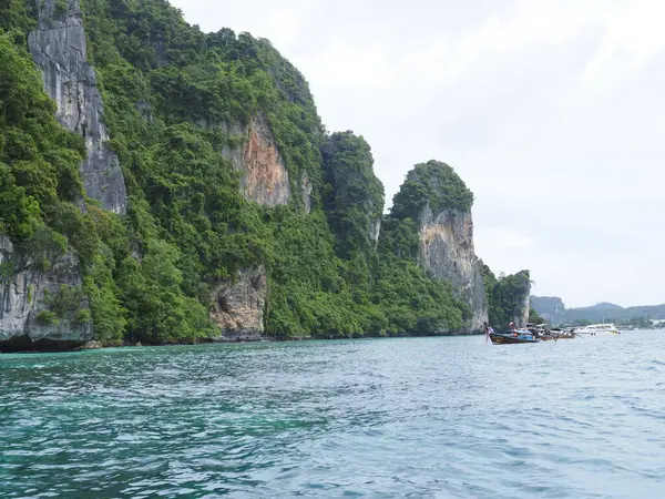 Tropické Pobřeží Thajska Létě — Stock fotografie