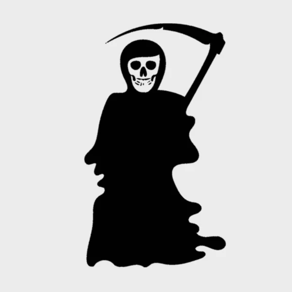 Halloween Icon Isolated White Background Vector Art Emotional Flying Witch — ストック写真