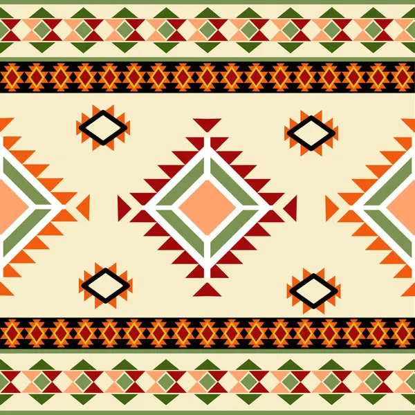 Etnik boho kusursuz desen. Kabile vektör dokusu. Kumaş üzerine nakış. Dokuma. Geleneksel süs. Kabile düzeni. Halk motifi. Duvar kağıdı, tekstil, ambalaj, arkaplan.