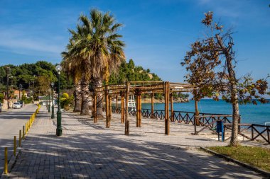 Possidi, Yunanistan, 23 Ekim 2022. Possidi, Ege Denizi boyunca plajları olan bir Yunan köyüdür.