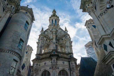Chambord, France, February 25, 2023. The Chateau de Chambord is the largest chateau in the Loire Valley.