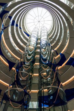 Brüksel, Belçika, 17 Mart 2023. Brüksel şehrinin yeni idari merkezi, Brucity.