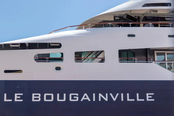 Valletta Málta 2023 Május Luxus Sétahajó Bougainville Ékszer Ponant Cég — Stock Fotó