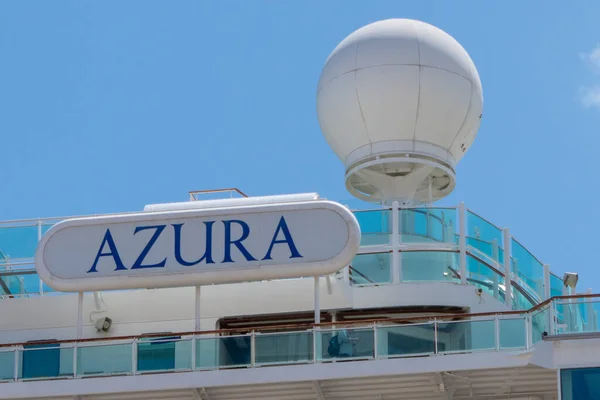 2023年5月4日 马耳他瓦莱塔 Azura号游轮在马耳他港 — 图库照片