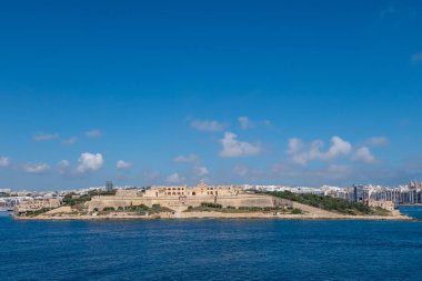 Valletta, Malta, 5 Mayıs 2023. Manoel Kalesi, Manoel Adası 'ndaki Malta' da bulunan bir kaledir.
