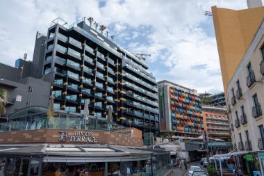 San Giljan, Malta, 30 Nisan 2023. H Otel 4 yıldızlı bir otel, sadece yetişkinler için.