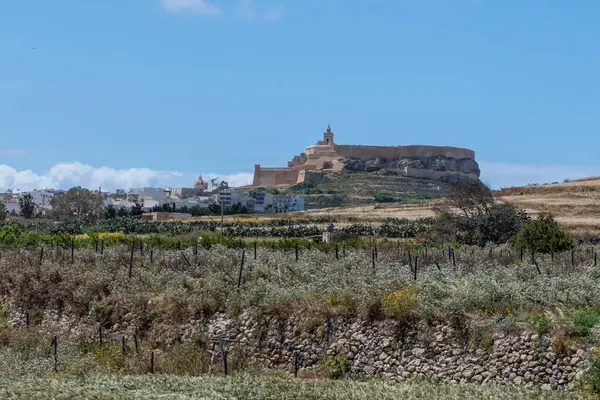 Gozo, Malta, 3 Mayıs 2023. Cittadella (ayrıca Citadel, Castello veya Gran Castello olarak da bilinir) Victoria 'da bir kaledir..