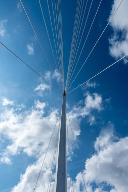 La Spezia, İtalya, 28 Temmuz 2023. Ponte Thaon di Revella gecesi