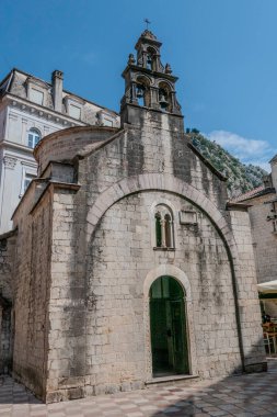 Kotor, Karadağ, 2 Ağustos 2024. Eski Kentteki Sveti Luka Kilisesi.