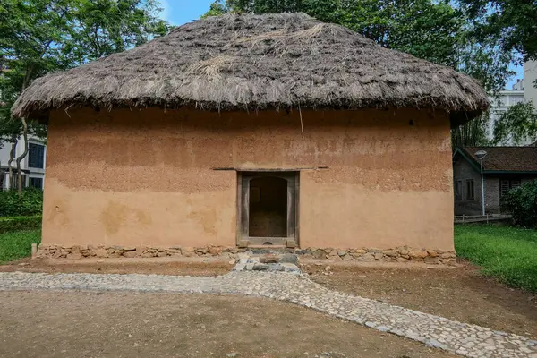 Hanoi, Vietnam, 22 Ekim 2024. Vietnam, Hanoi, Etnografi Müzesi resmi olarak tanınmış 54 Vietnamlı etnik gruba odaklanan bir müzedir.