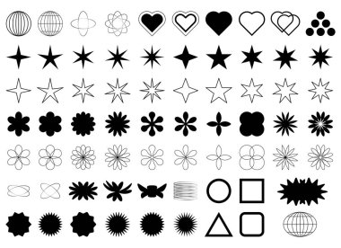 Moda y2k biçiminde geçmişe dönük gelecek seti