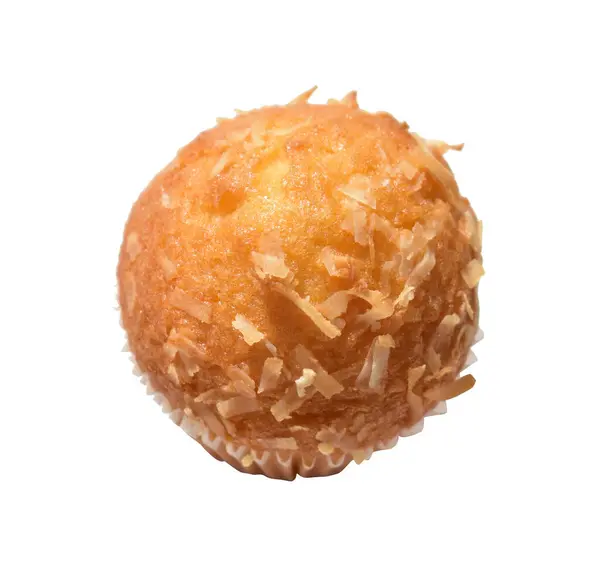 Muffin Isoliert Mit Clipping Pfad Kein Schatten Auf Weißem Hintergrund — Stockfoto