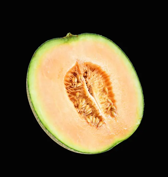Melone Melone Melone Frutta Giapponese Isolata Con Percorso Ritaglio Senza — Foto Stock