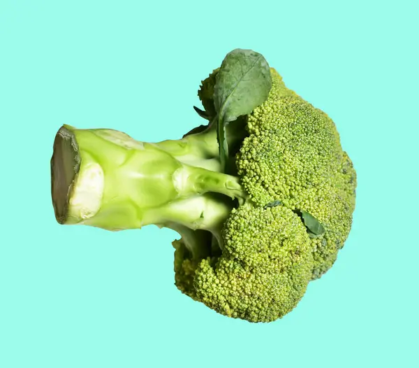 Broccoli Eller Blomkål Isolerad Med Klippning Väg Inmint Bakgrund Ingen — Stockfoto