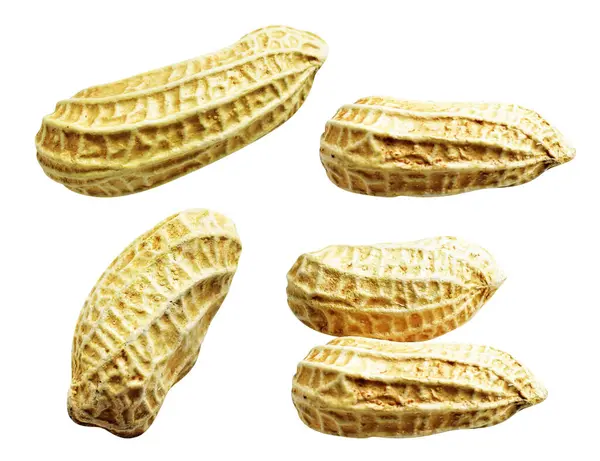 Kesme yolu ile izole edilmiş fıstıklar, beyaz arka planda gölge yok, yemek malzemeleri, sağlıklı yiyecekler.