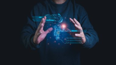 İnsanlar çalışmalarının hızını ve doğruluğunu arttırmak için yapay zekayı kullanıyorlar. Yapay zeka sistemleri insanların daha hızlı ve daha iyi çalışmasına yardımcı olabilir..