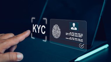 Kimlik tespiti için kişisel bilgiler, KYC doğrulaması için insan ilişkileri, müşteri konseptinizi bilmek, KYC finansal müşteri doğrulaması için müşterilerin kimliklerini doğrulama işi.