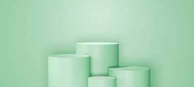 Koyu takım elbiseli bir iş adamı beyaz ekranlı bir akıllı telefon sunar.