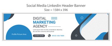 En iyi Linkedin arkaplanı, LinkedIn başlık fotoğrafları, Dijital Pazarlama Ajansı kapak fotoğrafı