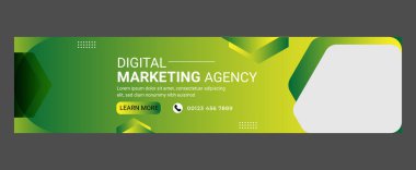 LinkedIn profili Banner veya sosyal medya pazarlaması için fotoğraf tasarımı