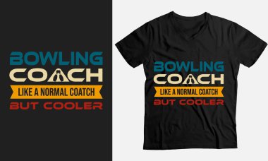 Komik Bowling Koçu Tanımı Bowling Koçu Tişörtü