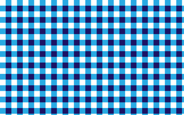 Гингем клетчатый узор синий и белый клетчатый узор скатерти