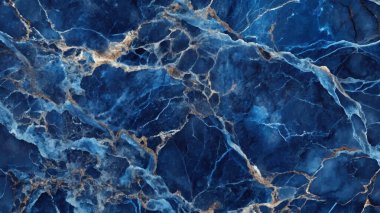 Deniz mavisi soyut mermer desen arkaplanı