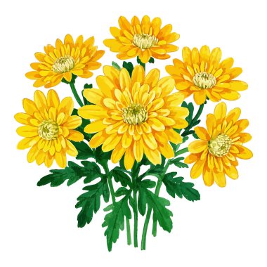 vector illustration of beautiful flowers pattern