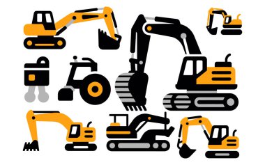 Ağır Makineler Çizimi, Kazıcı Özeti