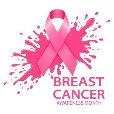 Göğüs Kanseri Farkındalığı Pembe Kurdeleli Ay Fotoğrafları