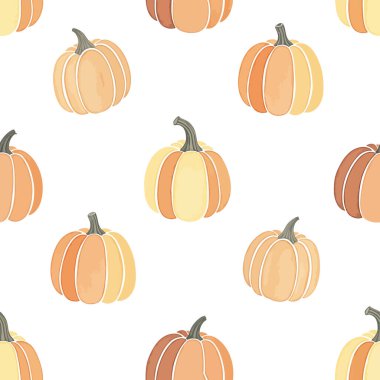 Minimalist Sonbahar Hasat Balkabağı Arkaplanı