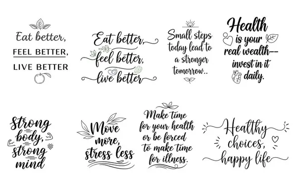 Kişisel Bakım ve Refah Tasarım Paketi için Pozitif Onaylamalar, Kupalar ve Yüceltme için Yazılabilir İlham Alıntılar