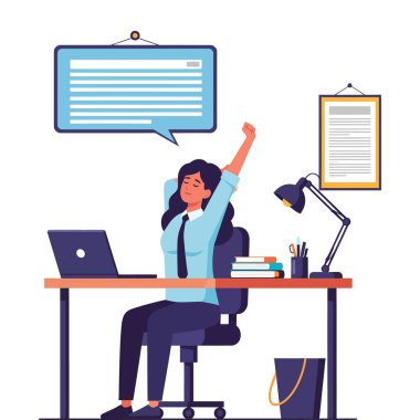 Sağlıklı Çalışma Alışkanlıkları: Çalışma saatlerinde Çalışan Esneme