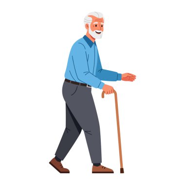 Kitap okuyan, öğrenen ve hobileri olan yaşlı adam.