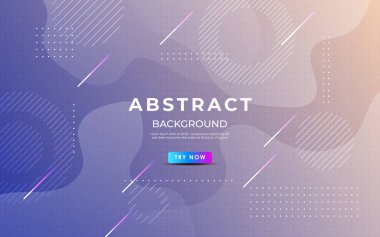 Modern soyut mor kahverengi yumuşak dinamik geometrik şekil bileşimi renk arkaplanı. eps10 vektörü