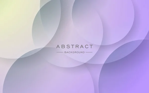 現代の動的紫のソフトサークル形状影と光の寸法の背景 Eps10ベクトル — ストックベクタ