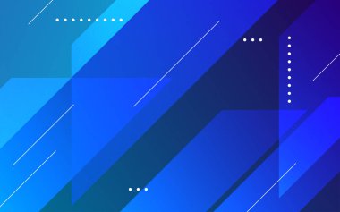 asgari soyut mavi dikdörtgen şekil geometrik arkaplan. eps10 vektörü