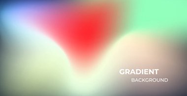 abstract blurry fluid vector background of polar lights. Holographic shiny colors, red, white, green, and blue. eps10 vector