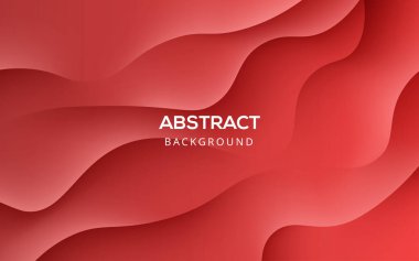 abstract red diagonal shape light and shadow wavy background. eps10 vector