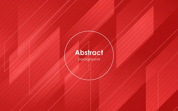 Red Abstract Geometric Background Modern Shape Concept Eps10 Vector — ストックベクタ