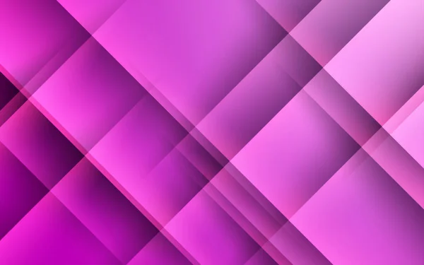 Abstrakter Dynamischer Pinkfarbener Diagonalstreifen Mit Schatten Und Hellem Hintergrund — Stockvektor