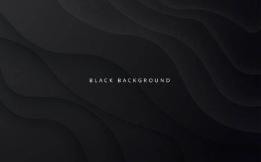 soyut siyah köşegen şekilli ışık ve gölge dalgalı arkaplan. eps10 vektörü