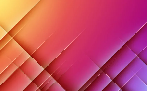 Abstract Modern Purple Orange Gradient Diagonal Stripe Shadow Light Papercut — Image vectorielle