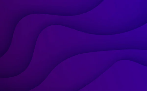 Многослойная Фиолетовая Текстура Слои Градиентном Векторном Баннере Абстрактный Художественный Фоновый — стоковый вектор