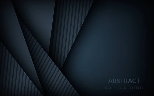 Abstract Dark Background Gradient Shapes Navy Blue Modern Texture Background — Archivo Imágenes Vectoriales