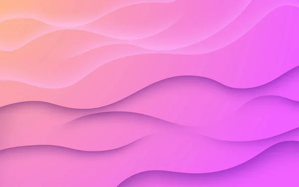 Abstrait Dynamique Rose Violet Doux Forme Diagonale Lumière Ombre Fond — Image vectorielle