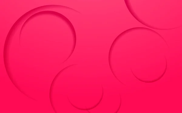 Moderne Abstrait Couleur Rose Cercle Ombre Fond Vecteur Eps10 — Image vectorielle
