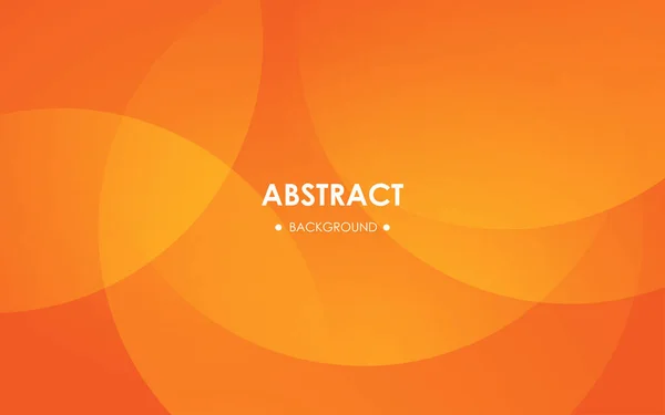 Moderne Orange Bunte Flüssige Geometrische Hintergrund Mit Kreisform Eps10 Vektor — Stockvektor